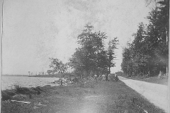Cyclists at the Lake