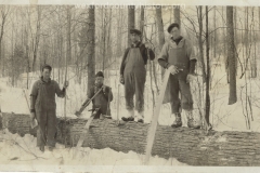 Cadillac-Lumber-Lumberjacks-with-tools-of-the-trade
