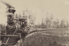 Cummer Lumber Company Logging Train, c. 1891
