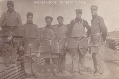 Cadillac-Lumber-Saw-Mill-Crew-In-Heavy-Duty-Chaps-1911-Cadillac-Mi