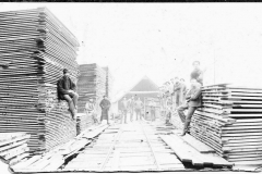 Finished Lumber Ready for Transport