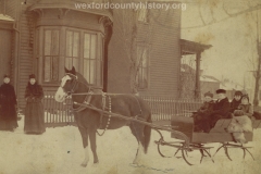 Family In A Sled