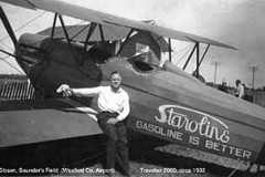 Airplane at Saunders Field
