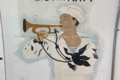 Wall Paintings At The Naval Reserve Center, taken in 2020