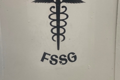 Wall Paintings At The Naval Reserve Center, taken in 2020
