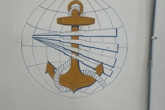 Wall Paintings At The Naval Reserve Center, taken in 2020