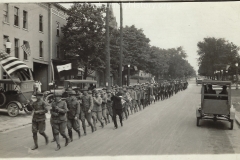 World War I Veterans On Parade