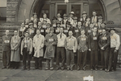 World War II Inductees In Front Of City Hall