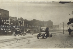 1917 Snowstorm in Cadillac