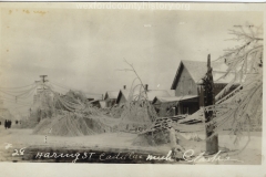 1922 Ice Storm - Haring Street