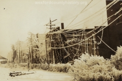 1922 Ice Storm - Back of Elks