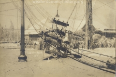 1922 Ice Storm - Cass Street Near The Depot