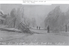 1922 Ice Storm - Cass Street