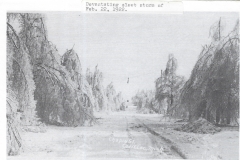 1922 Ice Storm - Chapin Street