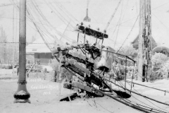 1922 Ice Storm - Cass Street Looking Toward Depot