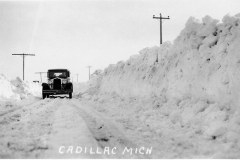 Snow on a Rural Road