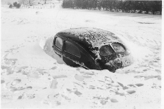 Car Buried in Snow