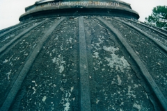 The dome area prior to restoration; thanks to donations from the community.
