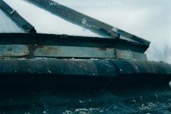 The dome area prior to restoration; thanks to donations from the community.