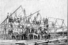 Cherry Grove Township Barn Raising