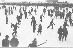 Skating On Lake Cadillac